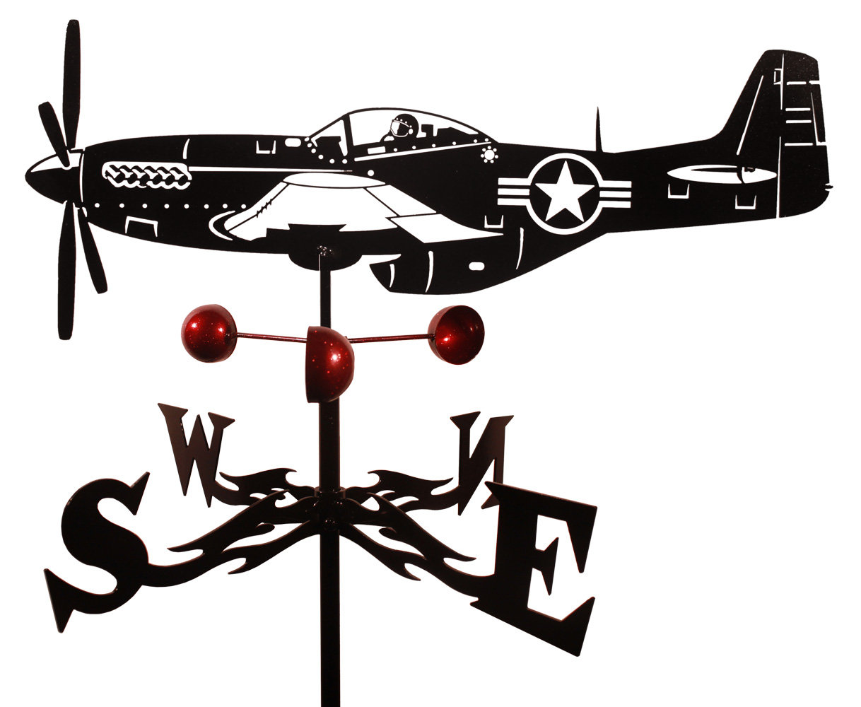 Swenproducts Farrell P51 Mustang Weathervane Wayfair Ca