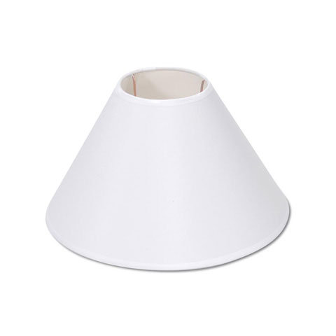 plain white lamp