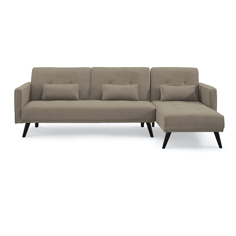 Sealy Sofa Convertibles Jenna 90 Reversible Sleeper Sectional Sealy Sofa Convertibles Jenna 90