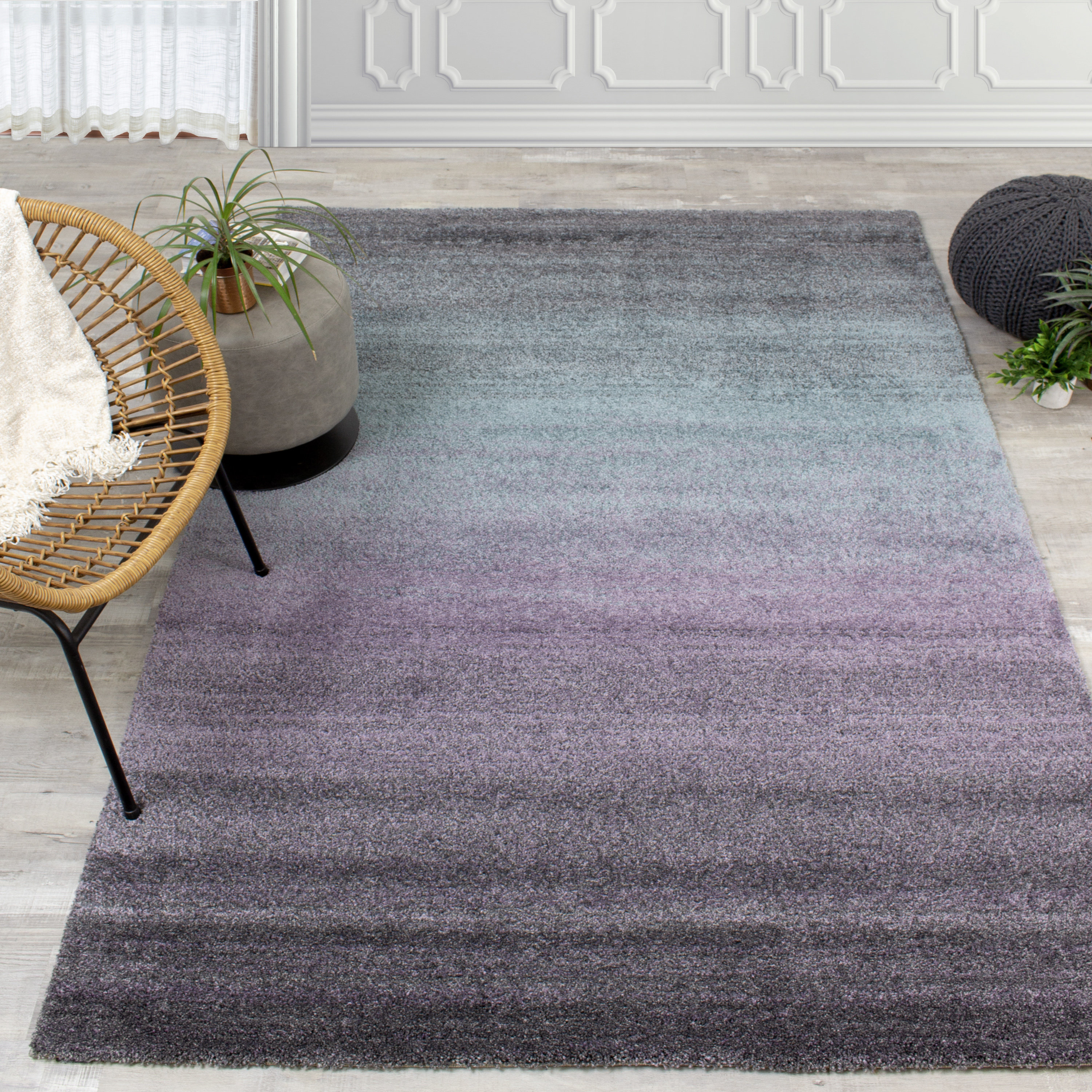 Brayden Studio Aubuchon Gray Purple Area Rug Reviews Wayfair Aubuchon Gray Purple Area Rug