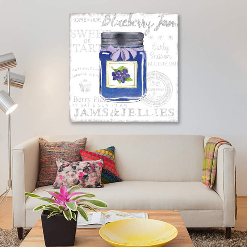 East Urban Home Canning Kitchen Ii Graphic Art Print On Canvas