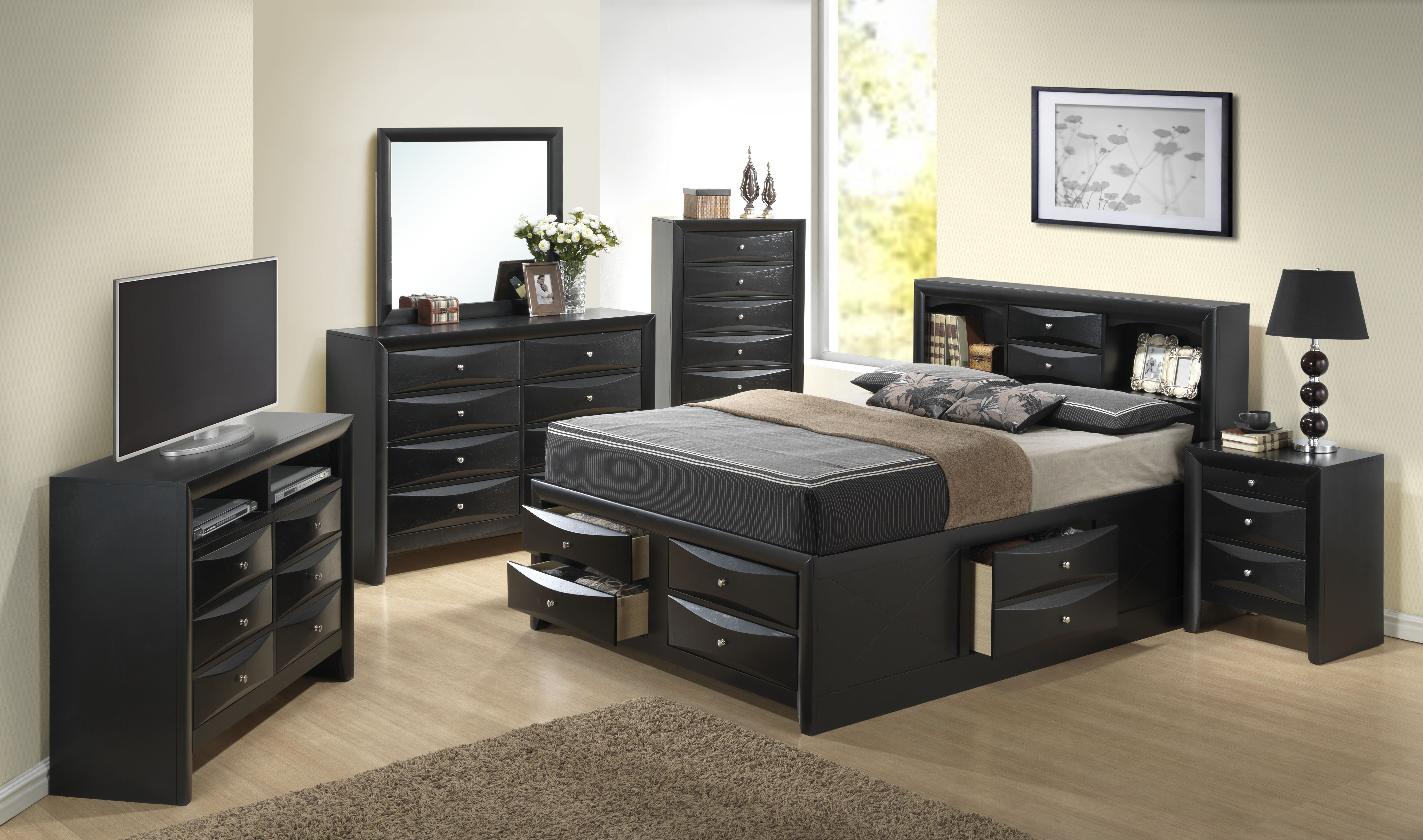 Towslee Platform Configurable Bedroom Set