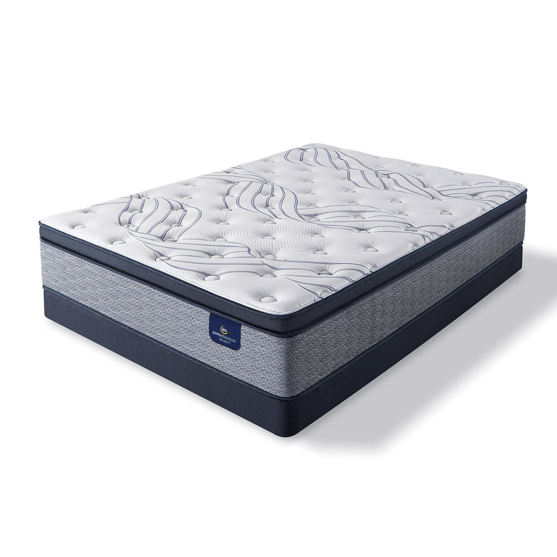 Serta Perfect Sleeper 13 75 Plush Pillow Top Hybrid Mattress And Box Spring Reviews Wayfair