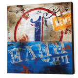 Blue Rodney White Wall Art You Ll Love In 2021 Wayfair