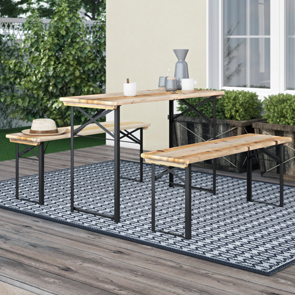 Picnic Bench Set Wayfair Co Uk