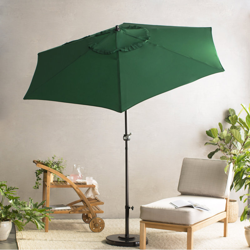 Beachcrest Home Kearney 9 Market Umbrella Reviews Outdoor Kearney 9 Market Umbrella