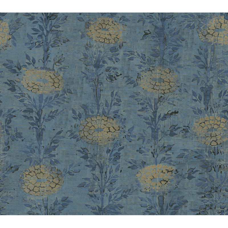 Abmc Oscar French Marigold 27 X 27 Wallpaper Roll Wayfair