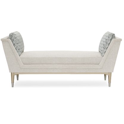 double arm chaise lounge