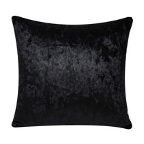 plain black cushion covers