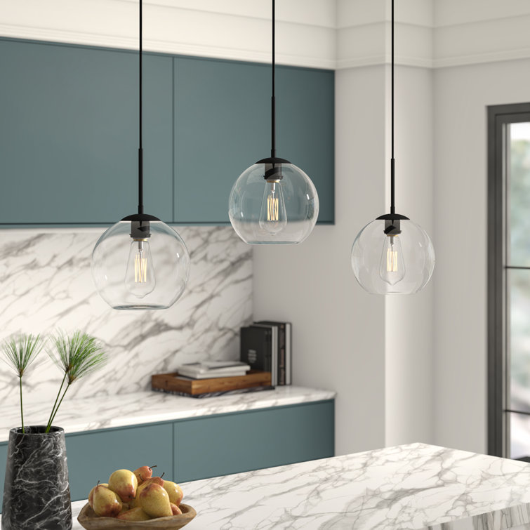 Mercury Row Snead 3 Light Kitchen Island Linear Pendant Reviews Wayfair