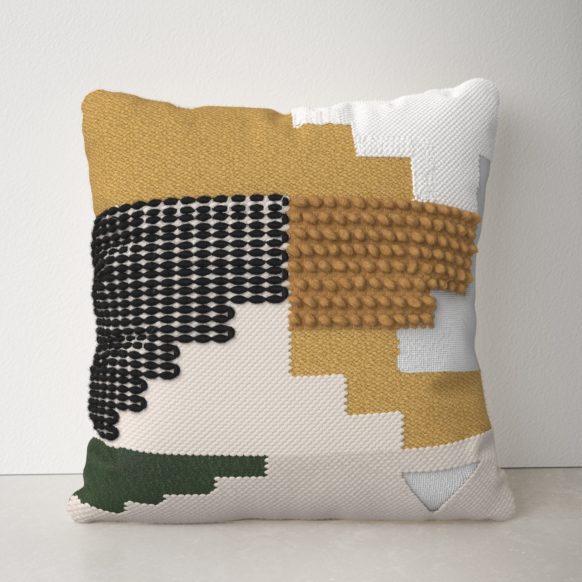 Delilah Embroidered Wool Throw Pillow & Reviews | AllModern delilah-embroidered-wool-throw-pillow-reviews-allmodern