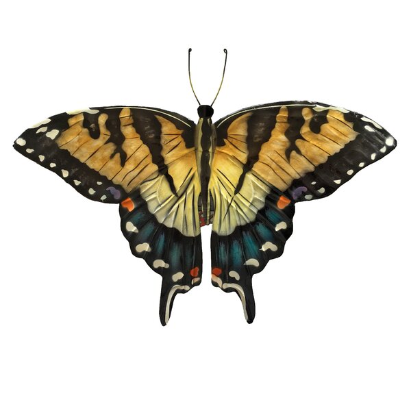 Bloomsbury Market Butterfly Metal Wall Decor & Reviews ...