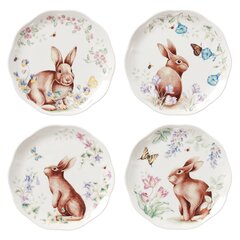 New rabbit plates bunny dinner plates kitchenware childrens plates birthday gift Easter gifts bunny rabbit plastic platescute