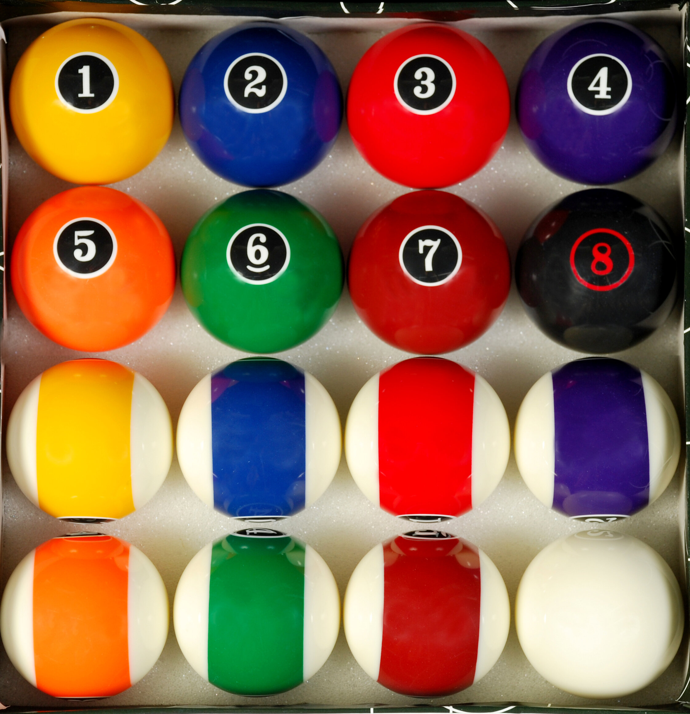 Durable British Billiard Pool Ball Tray Holds 22 Standard Size Balls Black