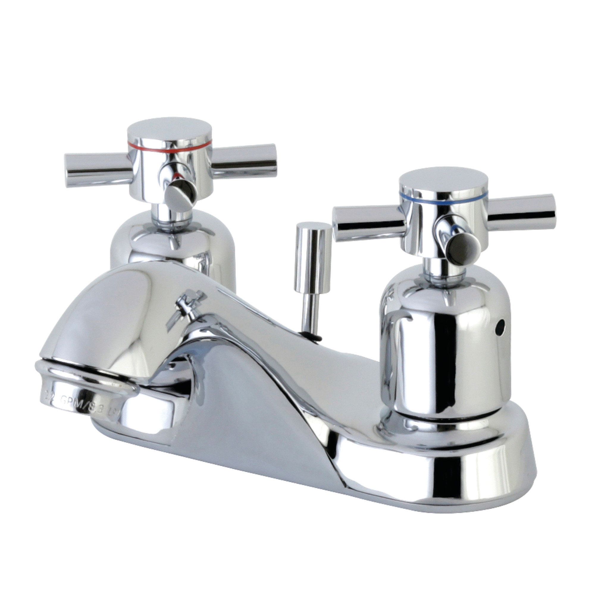 Kingston Brass Concord Centerset Bathroom Faucet with Drain Assembly