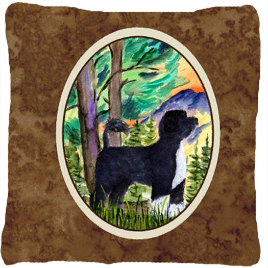 East Urban Home Portuguese Water Dog Indoor Outdoor Brown Throw