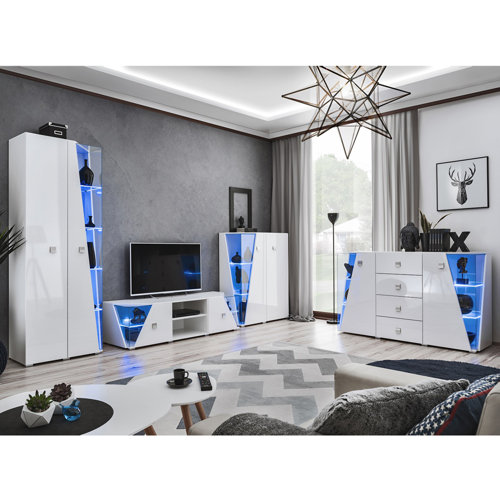 Orren Ellis Tito Entertainment Center For Tvs Up To 65 Wayfair
