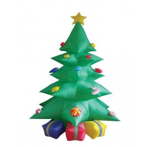 8' Inflatable Tree with Presents