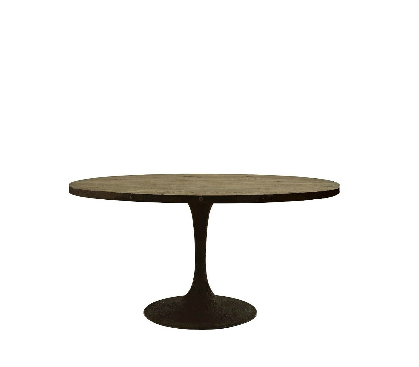 49" oval pedestal dining table