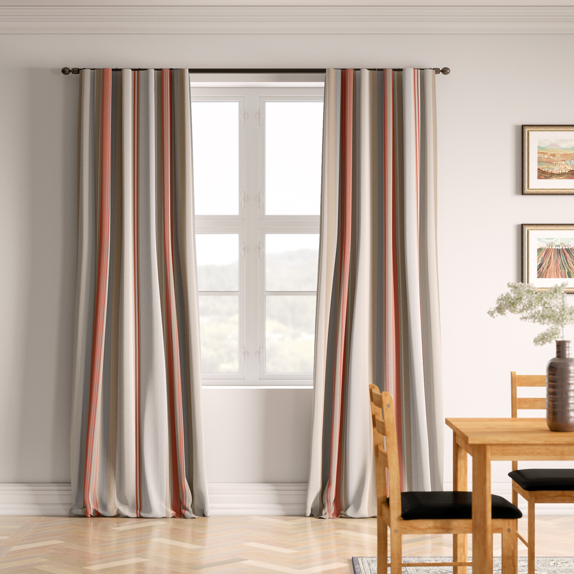 Madura Acapulco Pencil Pleat Semi Sheer Single Curtain Wayfair Co Uk