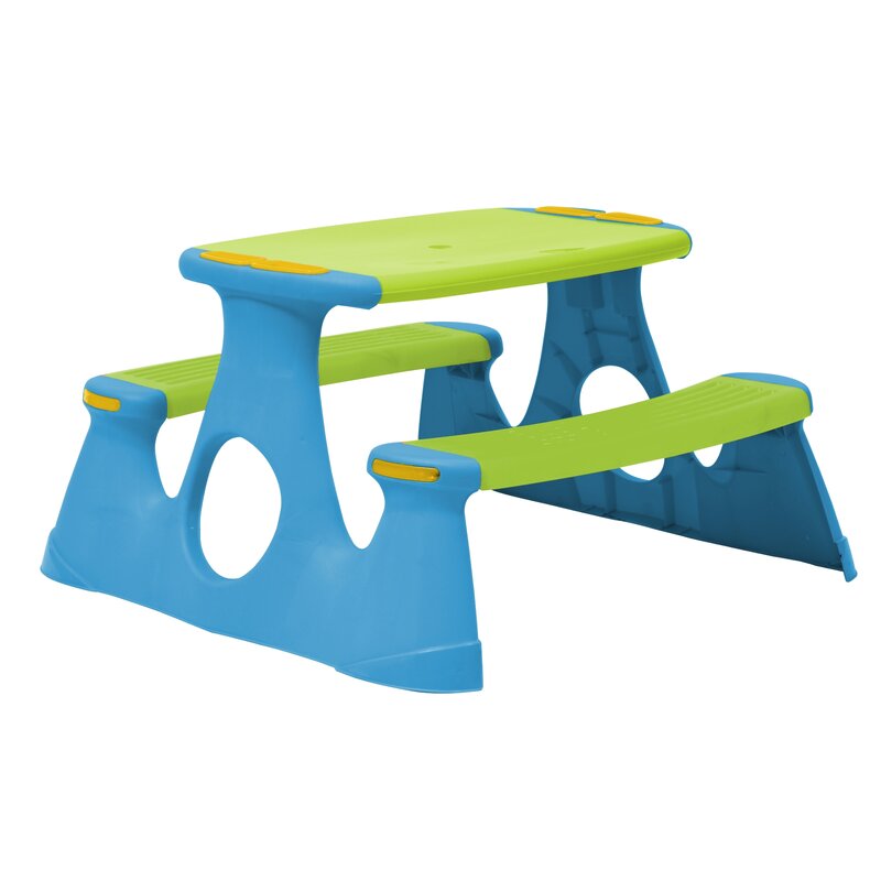 Amazon Com Merry Garden Kids Wooden Picnic Bench Outdoor Patio