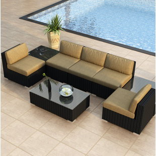 Azariah 8 Piece Sectional Set With Cushions by Orren Ellis