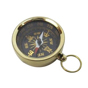 View Oudkerk Pocket Compass Nautical Accents Brass