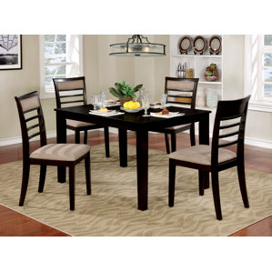 Romel 5 Piece Dining Set (Set of 5) by Red Barrel Studio