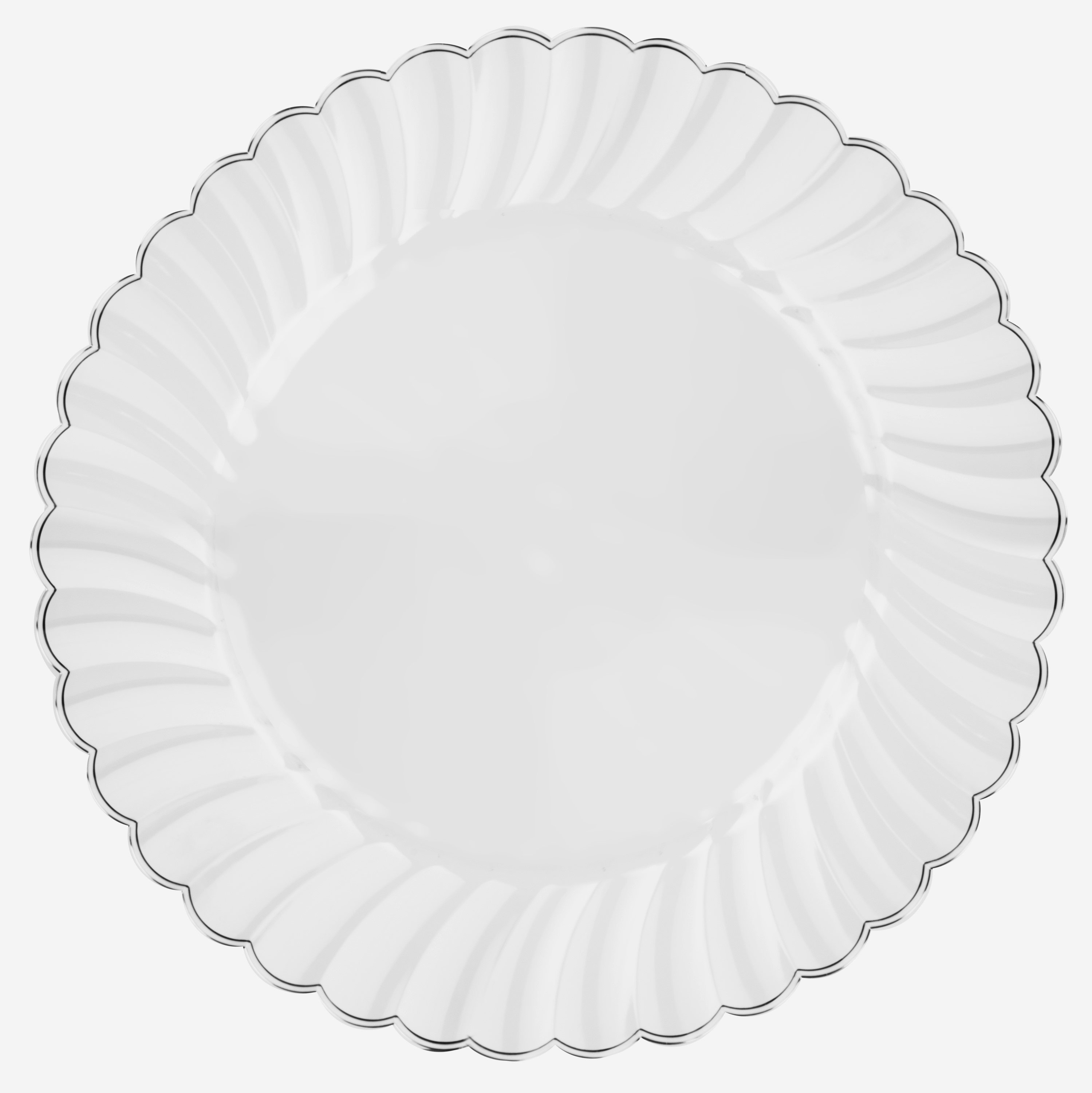 Perfect Settings Tableware 100 Pack Hard Clear Plastic Disposable