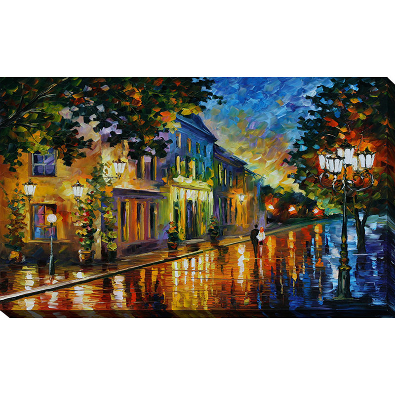 Pictureperfectinternational On The Way To Morning By Leonid Afremov Painting Print On Wrapped Canvas Reviews Wayfair Now it's easier to find great businesses with recommendations. on the way to morning by leonid afremov painting print on wrapped canvas