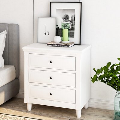 Darby Home Co Addilynn 2 Drawer Nightstand In White Darby Home Co From Wayfair North America Daily Mail