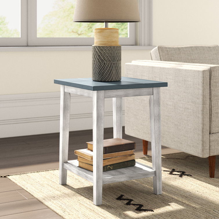 saldana end table with storage