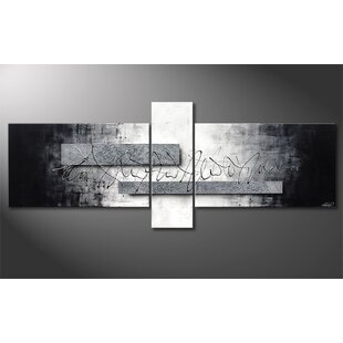 Black And Silver Wall Art Wayfair Co Uk