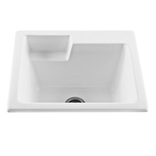 Find The Perfect Laundry Utility Sinks Wayfair 25 X 22 Drop In Undermount Laundry Sink