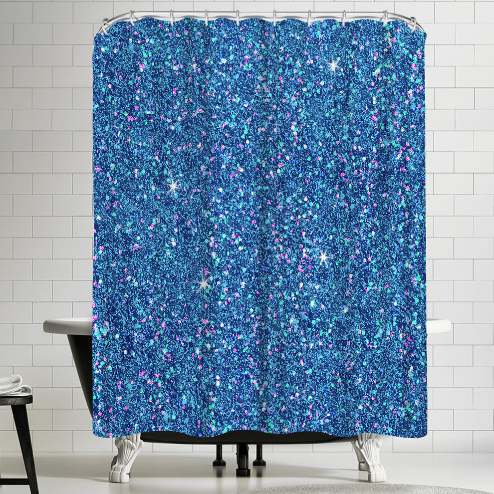 East Urban Home Wonderful Dream Diamond Sparkly Single Shower Curtain Wayfair