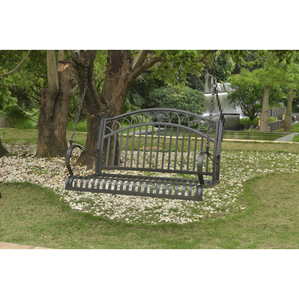 Fleur De Lis Living Oak Bluffs 2 Seater Porch Swing Reviews