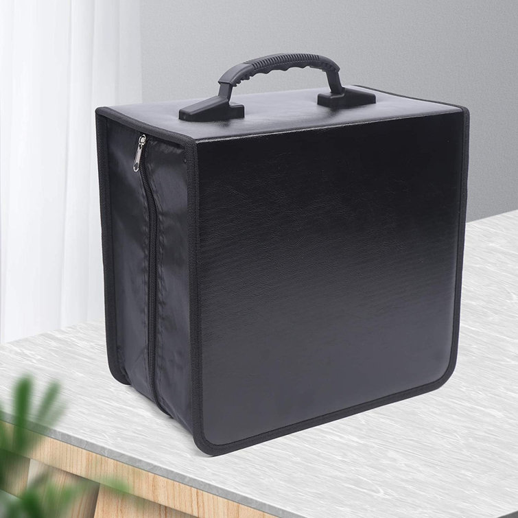 Rebrilliant Black CD DVD Carrying Multimedia Storage Bag Wayfair