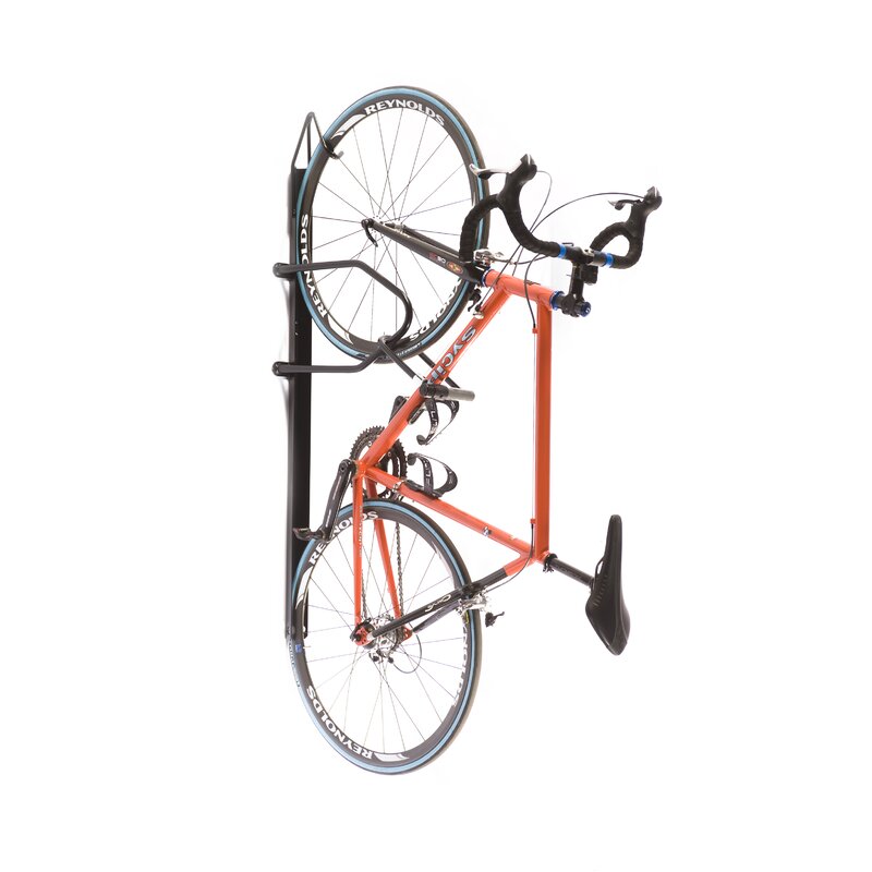 wall mounted bike rack with lock