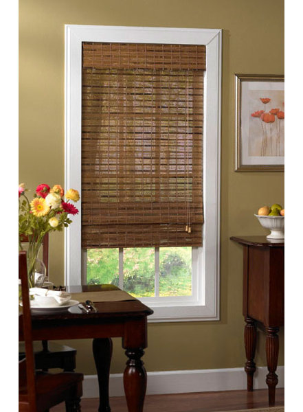 Bamboo Roman Blinds Wayfair
