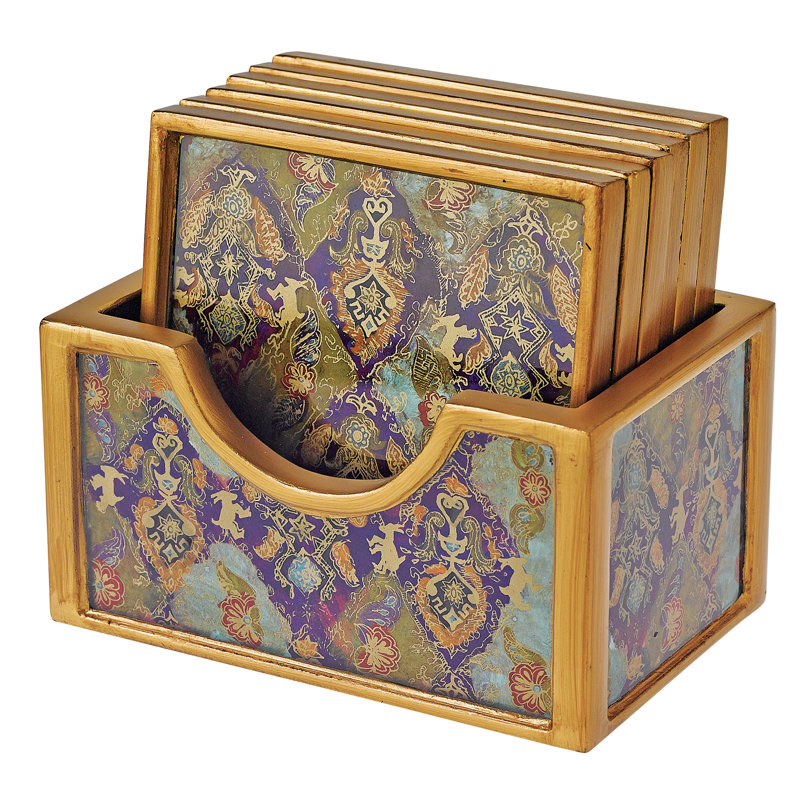 Cabra 7 Piece Coaster Set