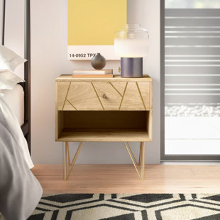 Modern Contemporary Extra Wide Nightstand Allmodern