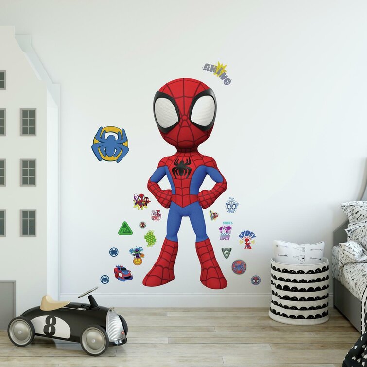Spiderman Spidey Kids On Board White Vinyl Car Decal New