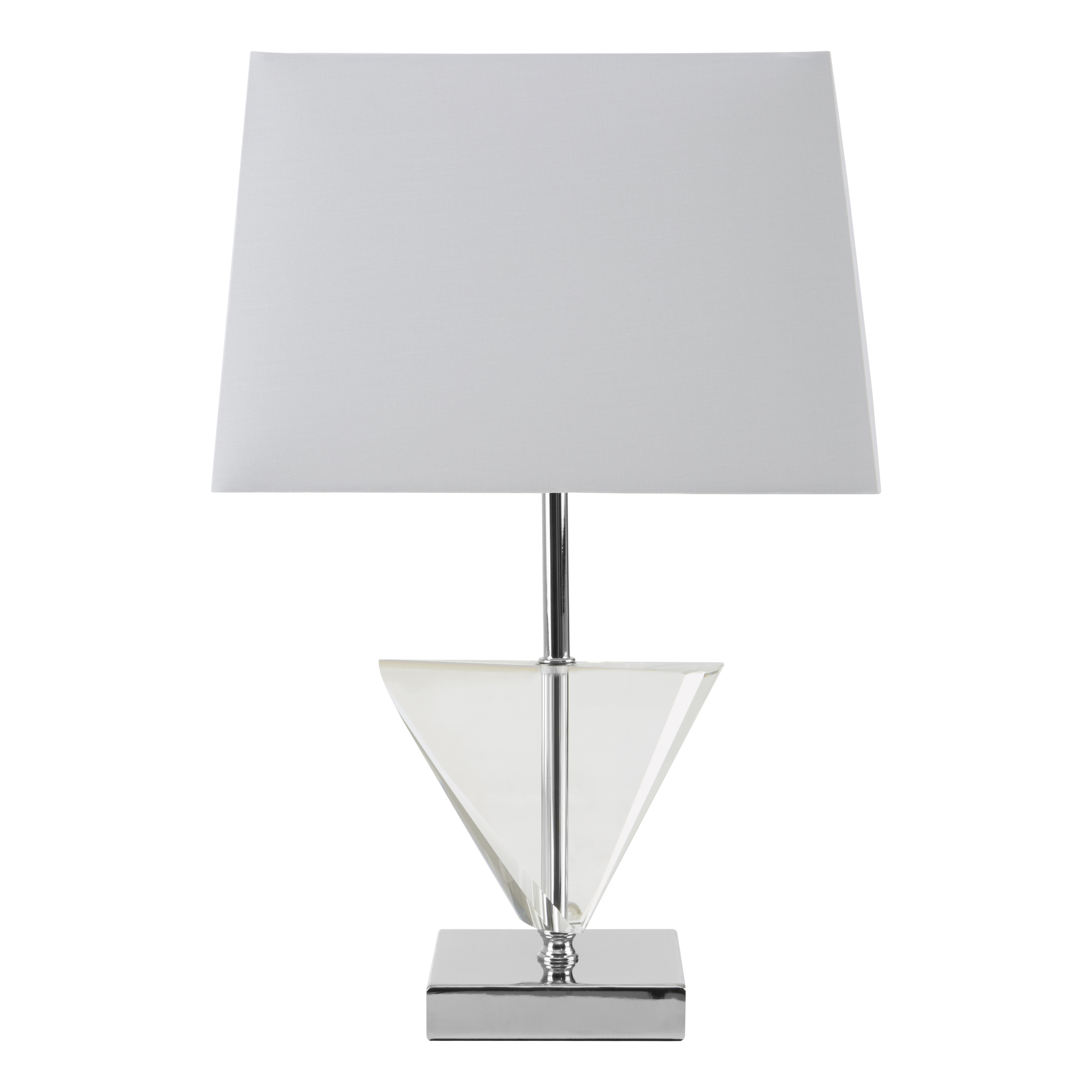 white lamp stand