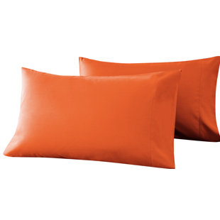 rust orange pillow covers