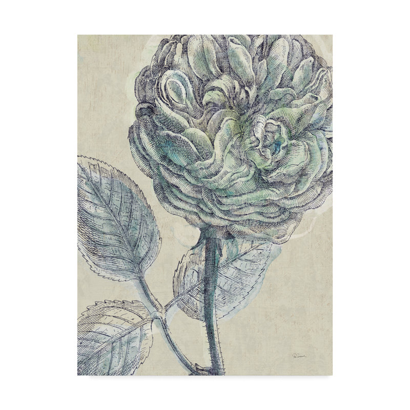 Gracie Oaks Belle Fleur Iii Crop Acrylic Painting Print On Wrapped Canvas Wayfair