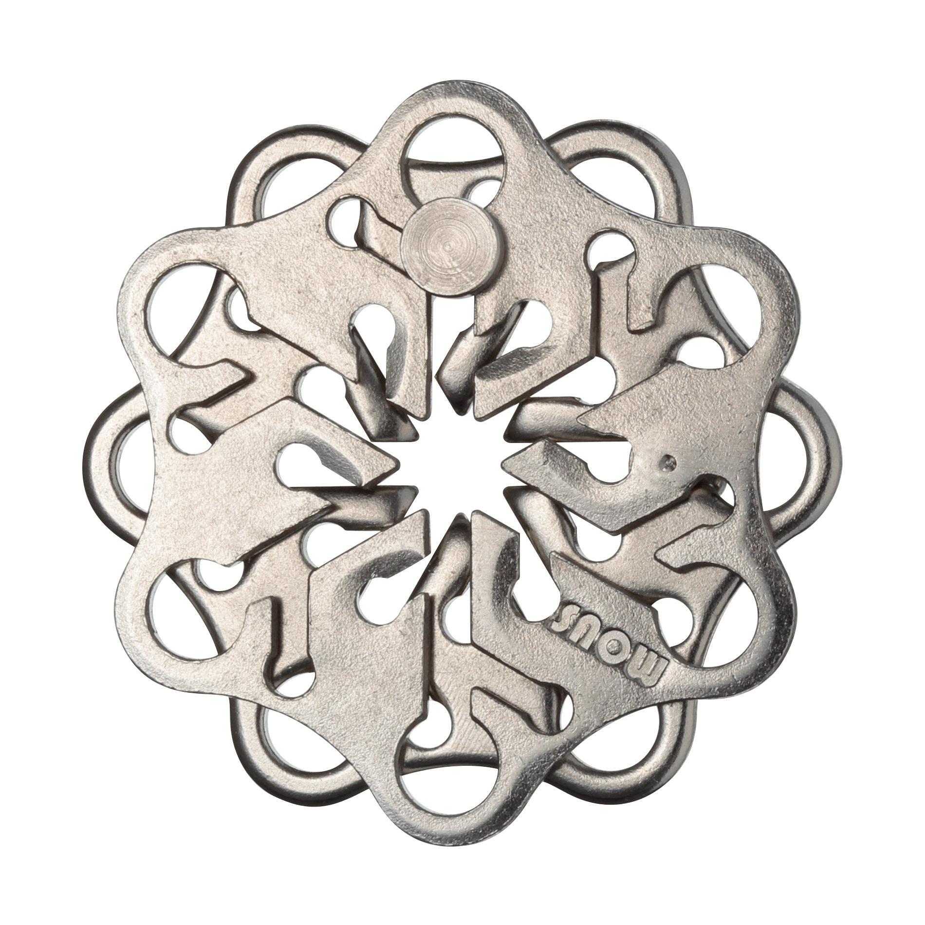 *NEW IN BOX* Hanayama Cast Metal Puzzle RING II Level 5 