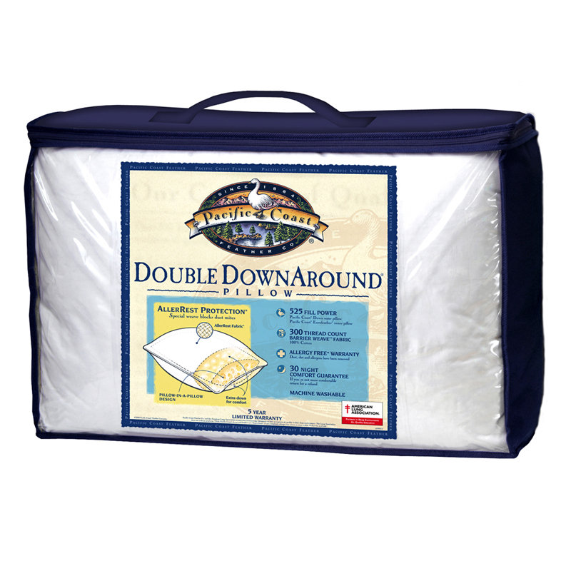 Pacific Coast Feather Double Around Down And Feathers Pillow