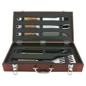 Rosewood Handle Forged Tool Set (Set of 5)