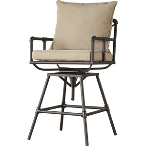 Adjustable Height Swivel Bar Stool by Trent Aust..