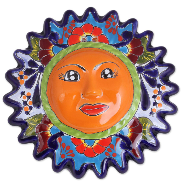 Winston Porter Sweet Sun Ceramic Wall Decor Wayfair